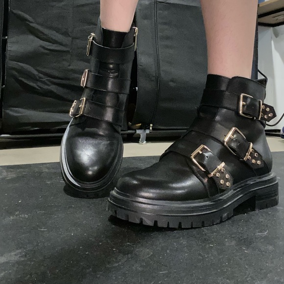 shoe the bear Shoes - Shoe the bear Franka black leather boots size 6.5 US and EU 37!
